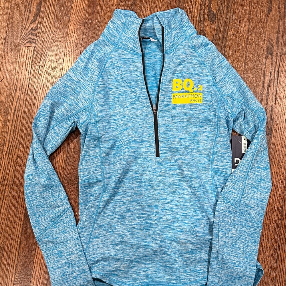 DSG Teal Quarter-Zip Pullover